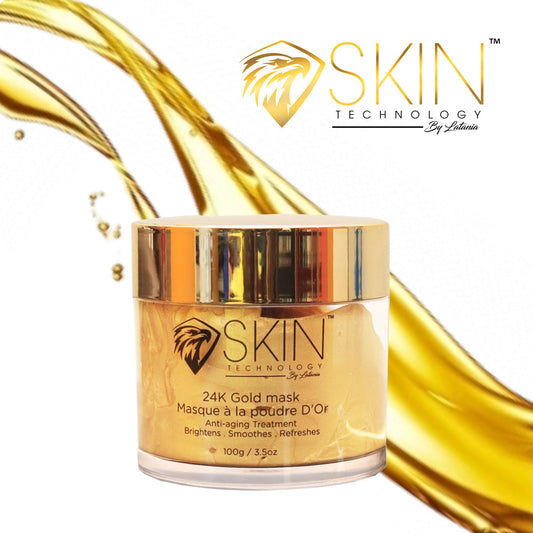 24 Kt. Gold Facial Mask with Hylauronic Acid 4.75 oz