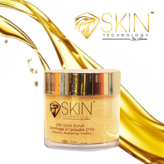 24 Kt. Gold and Champagne Facial Scrub 4.75 oz