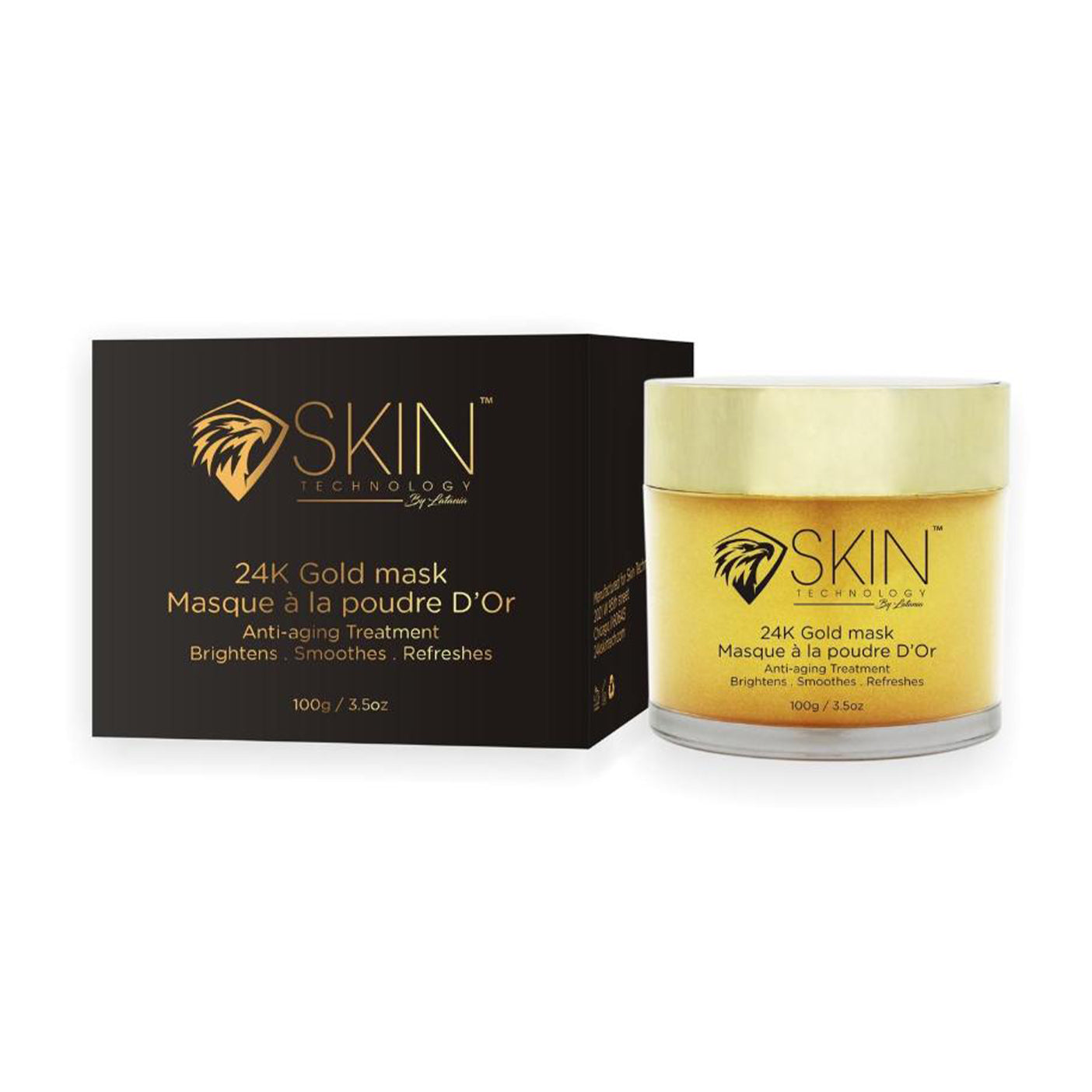 24 Kt. Gold Facial Mask with Hylauronic Acid 4.75 oz