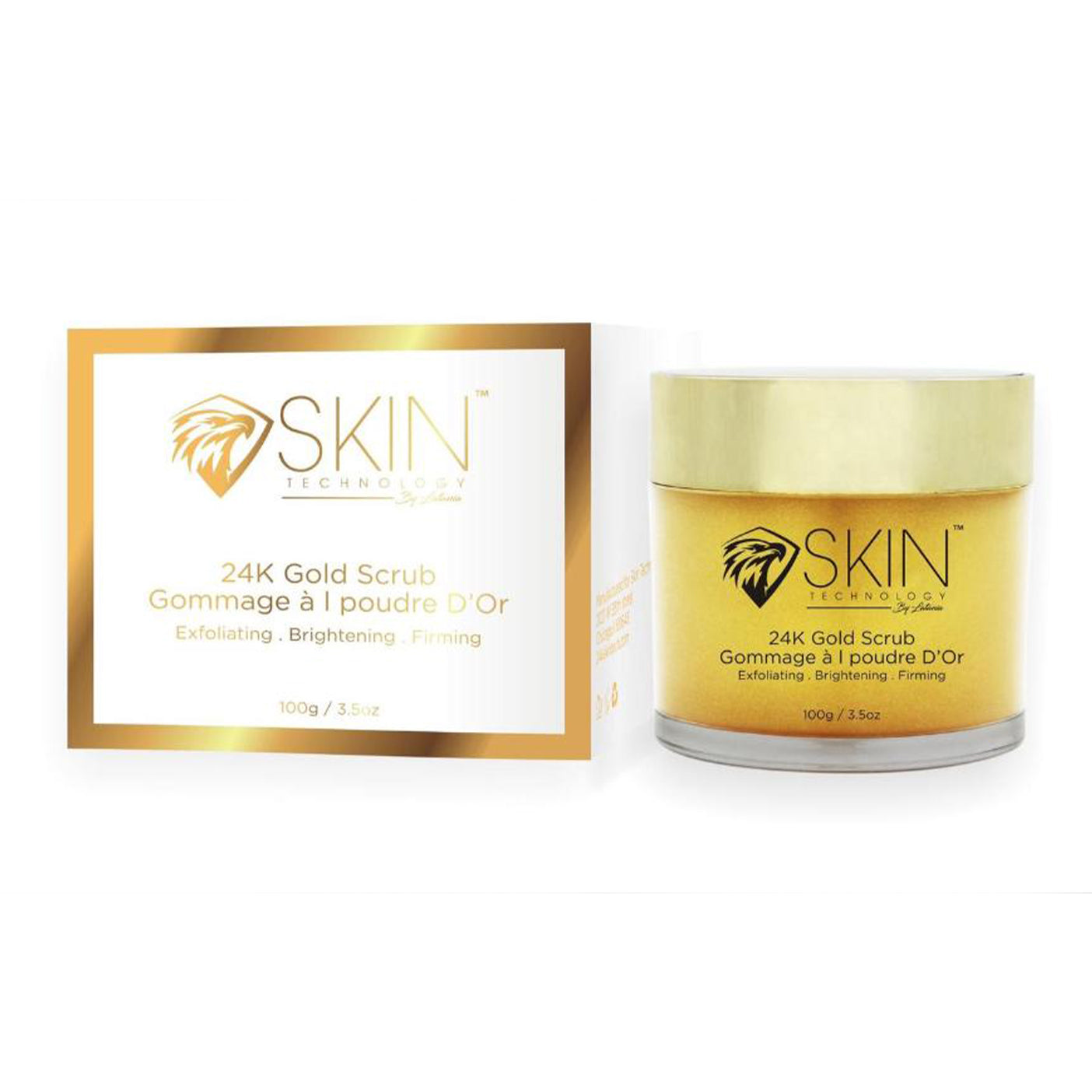 24 Kt. Gold and Champagne Facial Scrub 4.75 oz