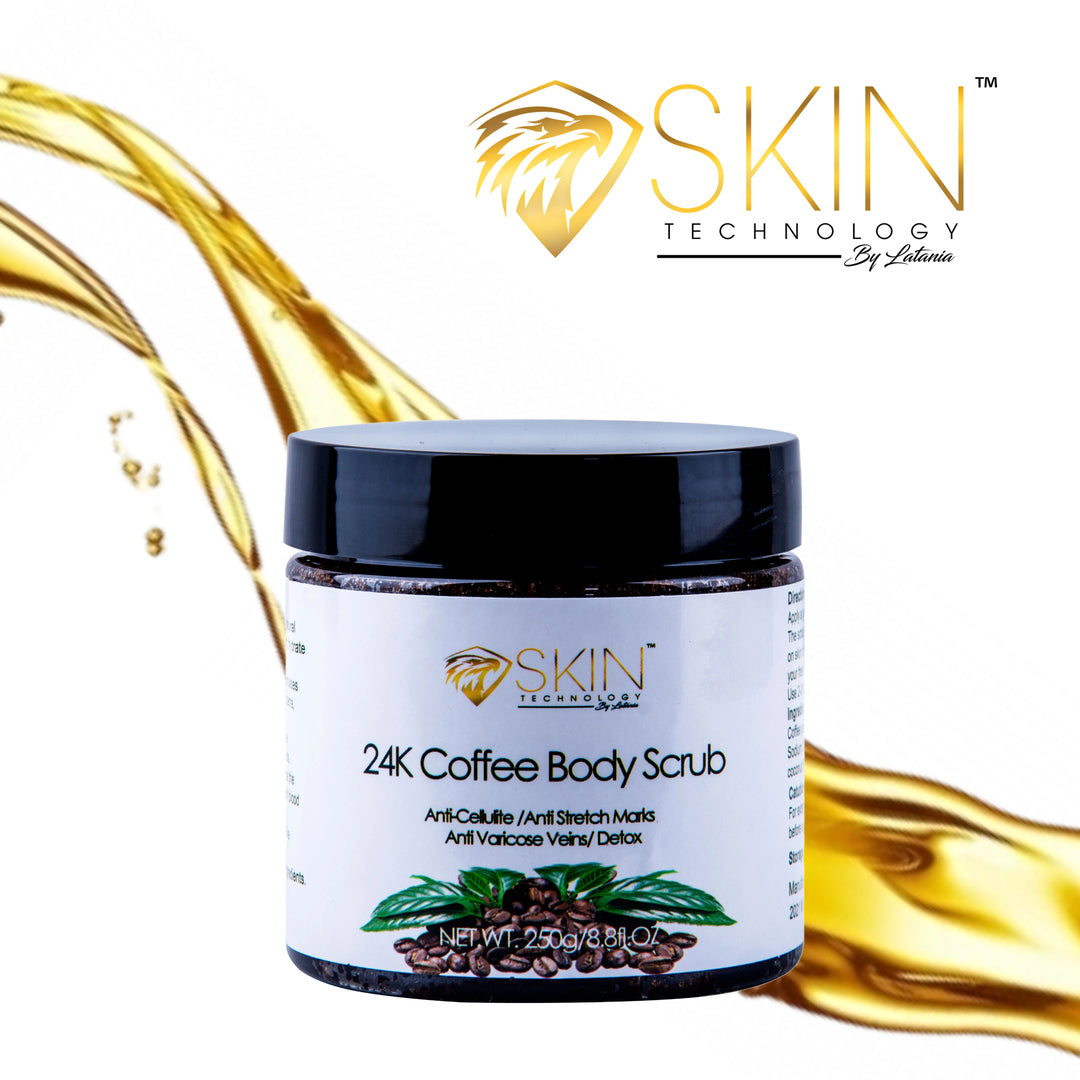 24k Gold Coffee Body Scrub