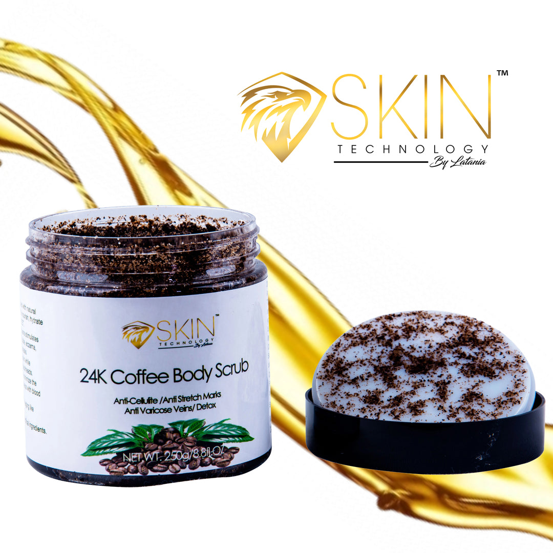 24k Gold Coffee Body Scrub