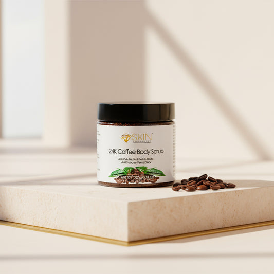 24K Gold Coffee Body Scrub