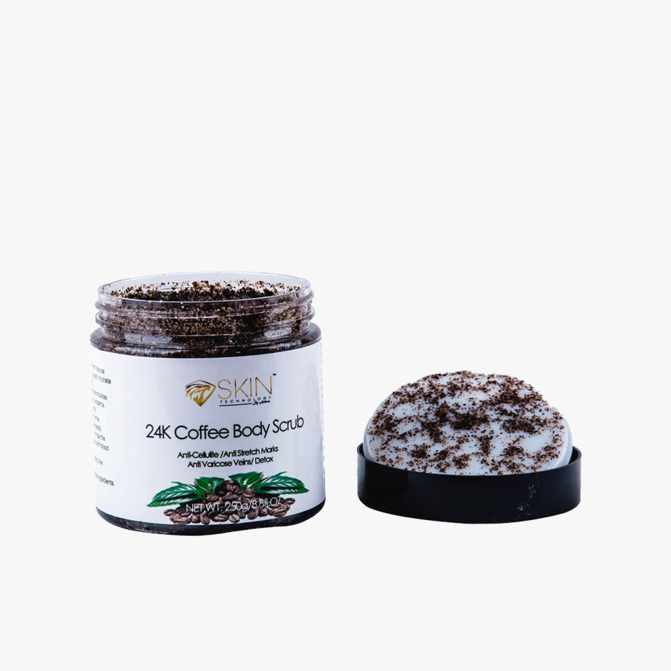 24K Gold Coffee Body Scrub